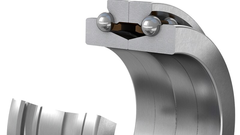 Double direction Angular contact thrust ball bearings